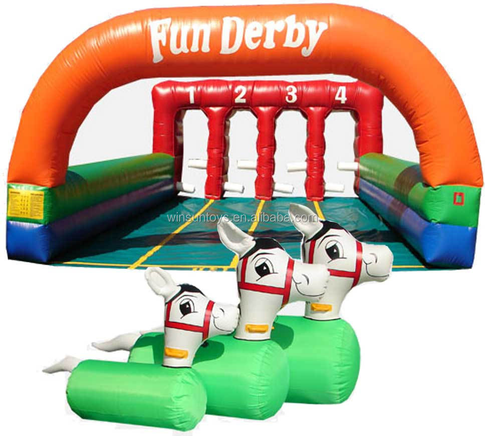 Fun Derby Ponies w/Track Image